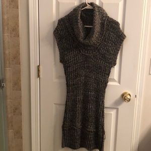 Sweater dress sleeveless
